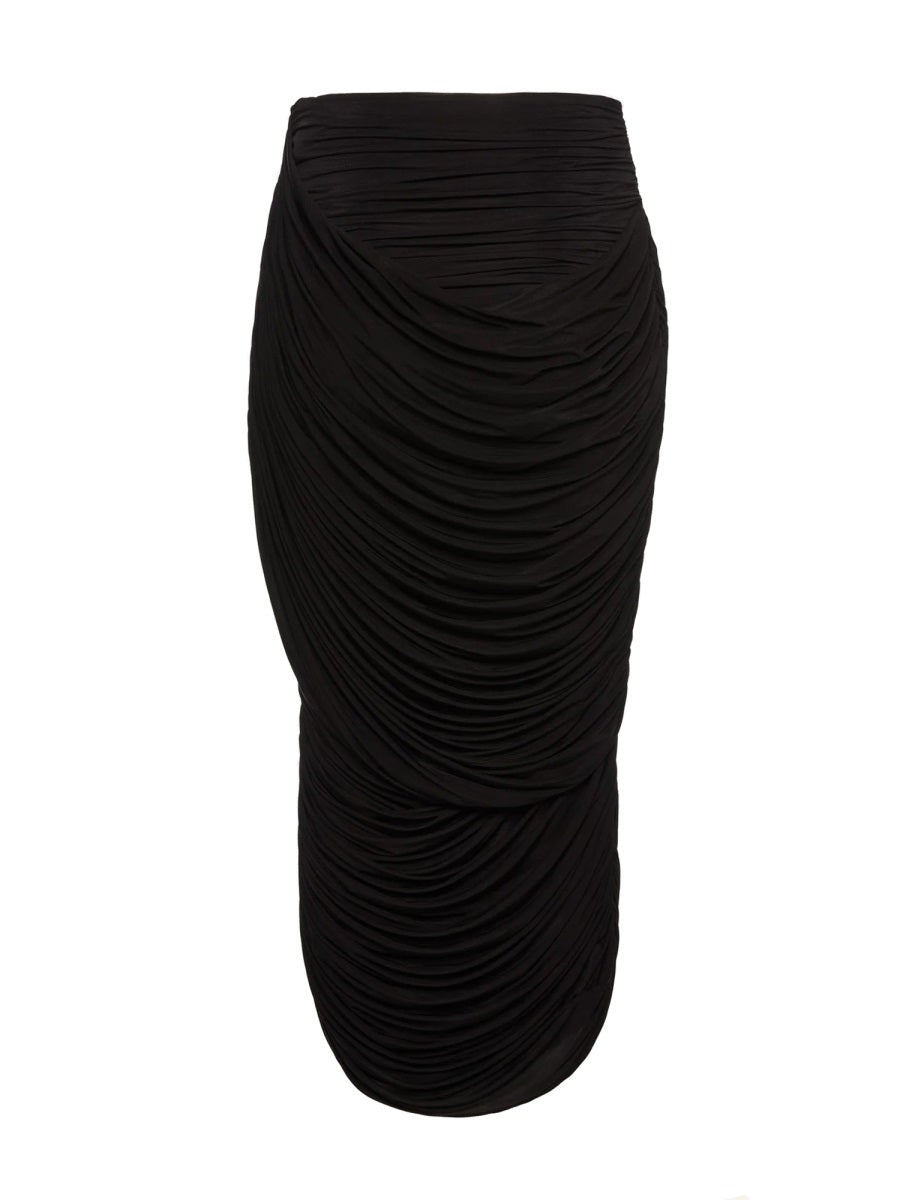 Magda Butrym Women Draped Midi Skirt MAGDA BUTRYM