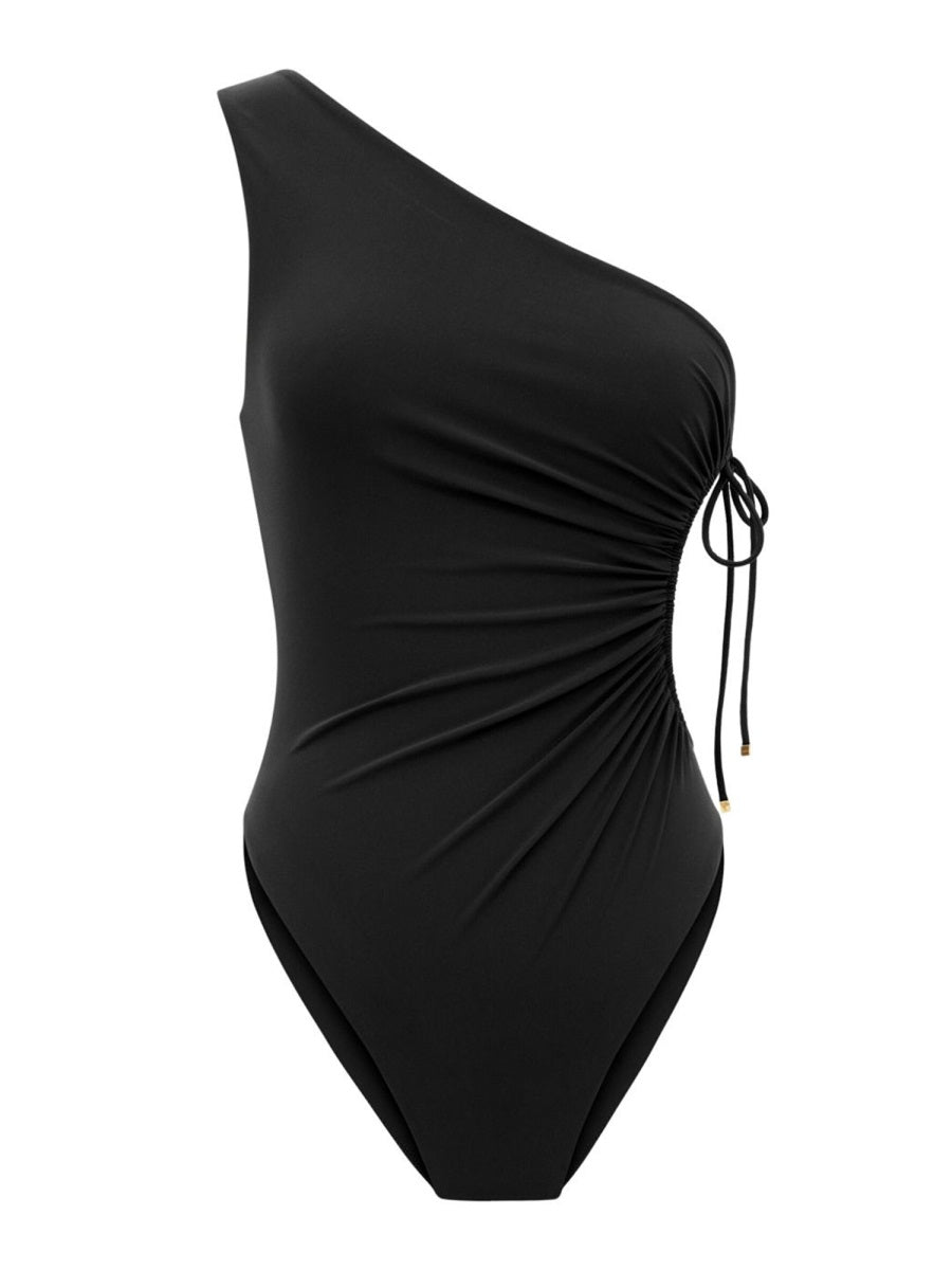 Saint Laurent Women One-Shoulder Swimsuit SAINT LAURENT