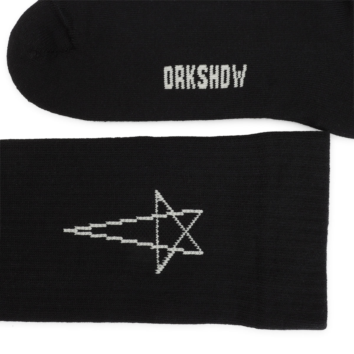 Rick Owens Drkshdw Pentagram Knee High Socks Men RICK OWENS