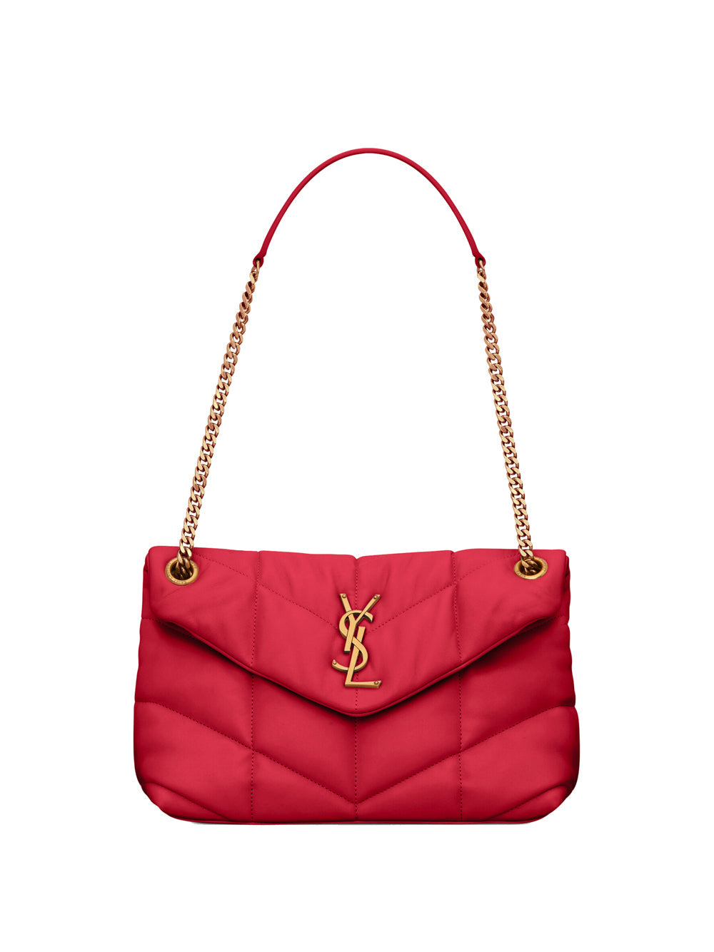 Saint Laurent Women Small Loulou Puffer Bag In Nappa Leather SAINT LAURENT