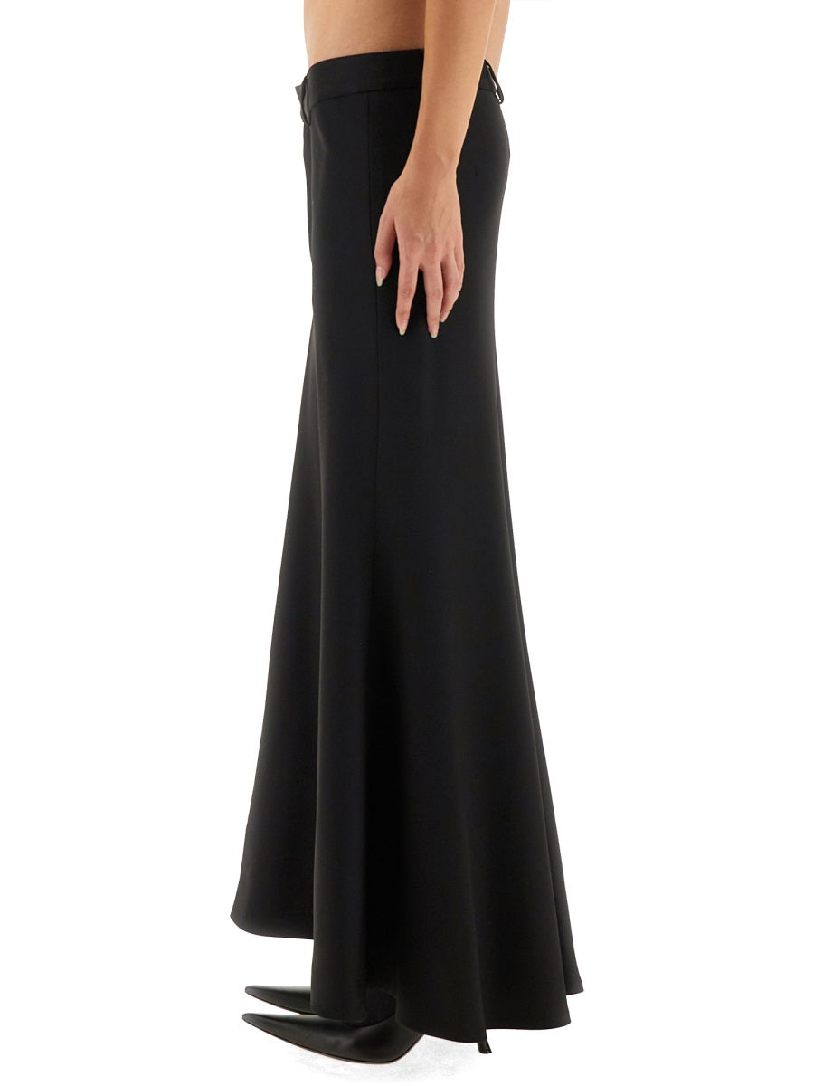 Balenciaga Women "Godet" Maxi Skirt BALENCIAGA