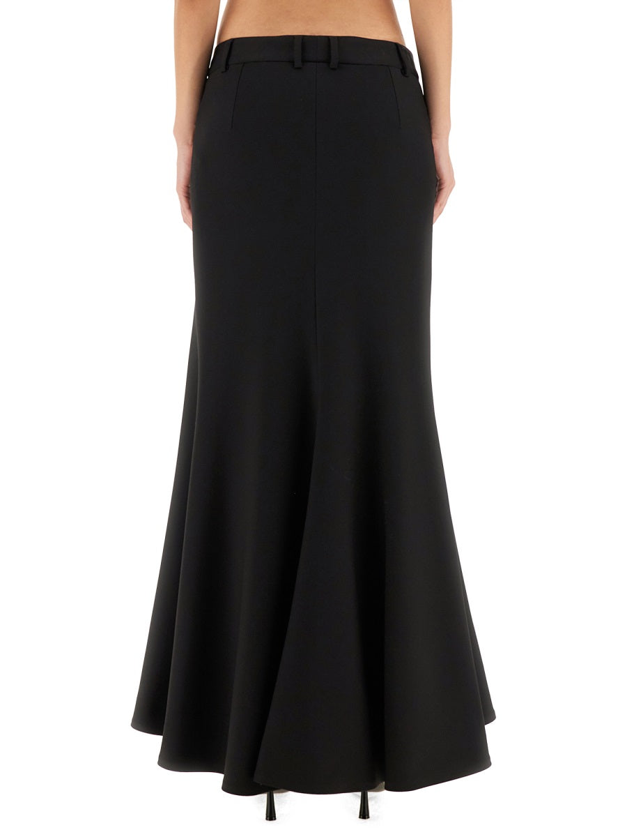 Balenciaga Women "Godet" Maxi Skirt BALENCIAGA