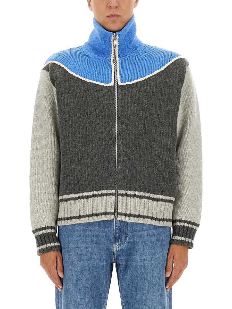 Bottega Veneta Men Shirt With Zip. BOTTEGA VENETA