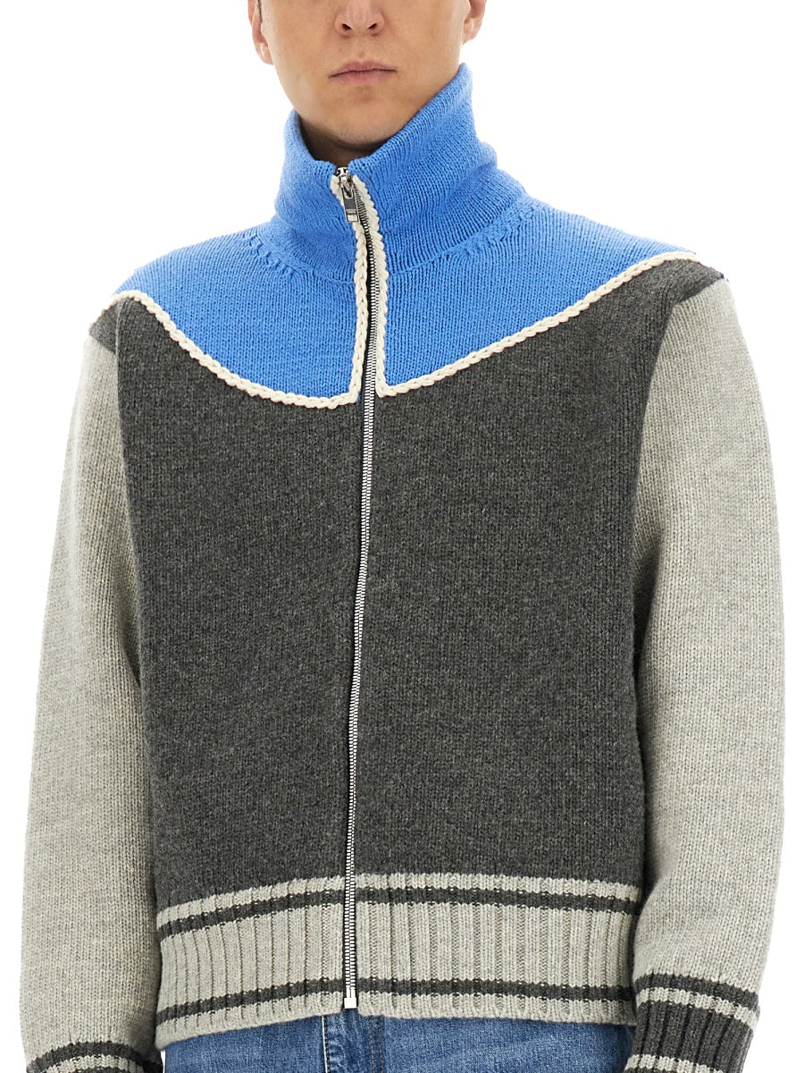 Bottega Veneta Men Shirt With Zip. BOTTEGA VENETA