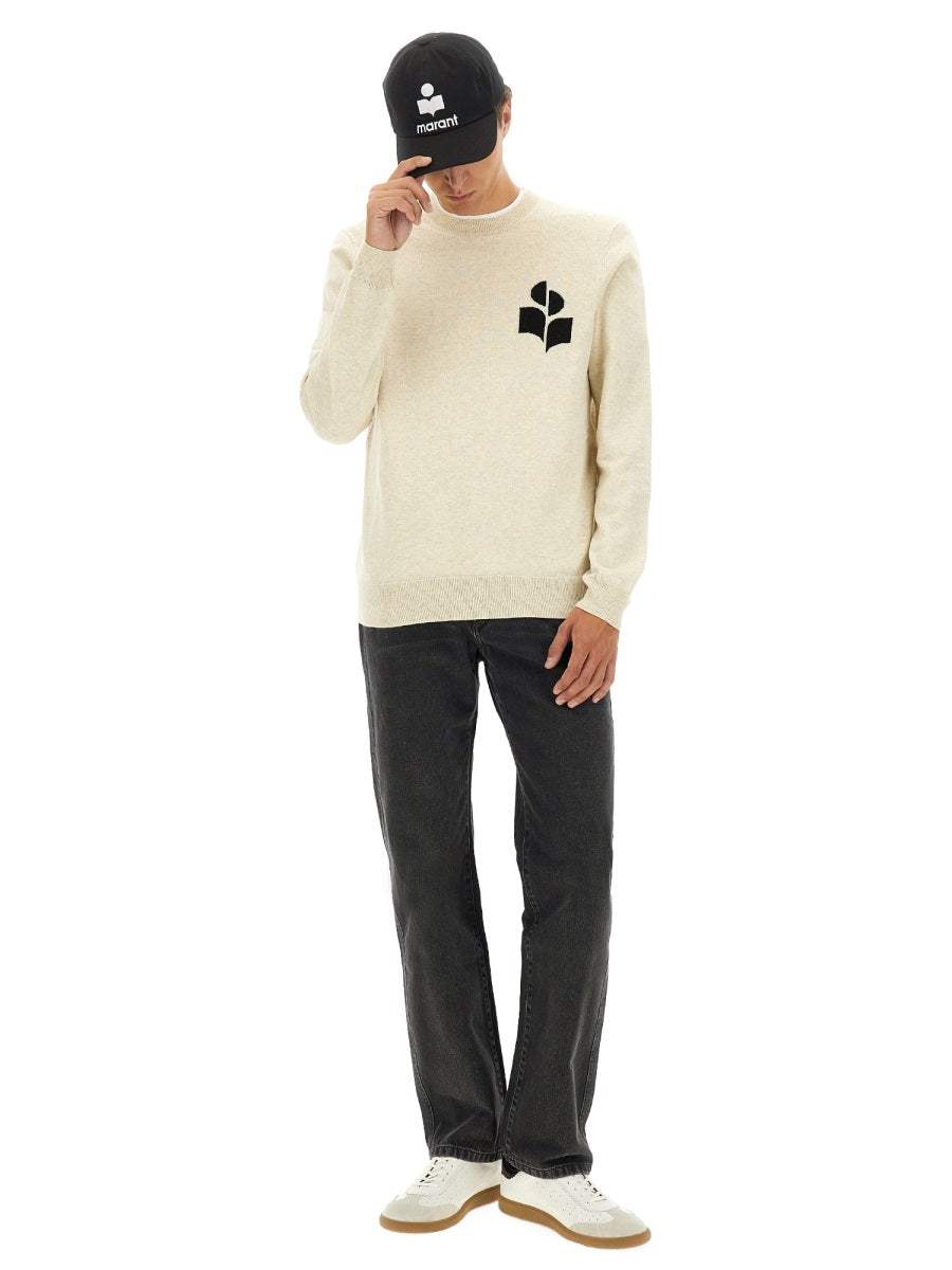 Marant Men Jersey With Logo ISABEL MARANT
