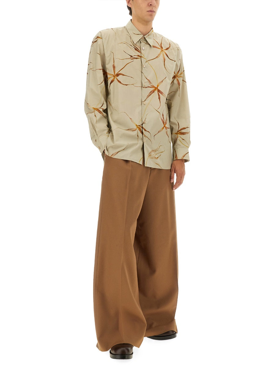 Dries Van Noten Men Pants With Pleats DRIES VAN NOTEN