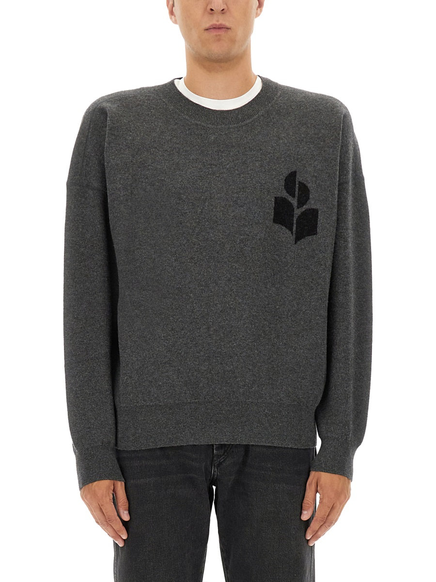 Marant Men Jersey With Logo ISABEL MARANT