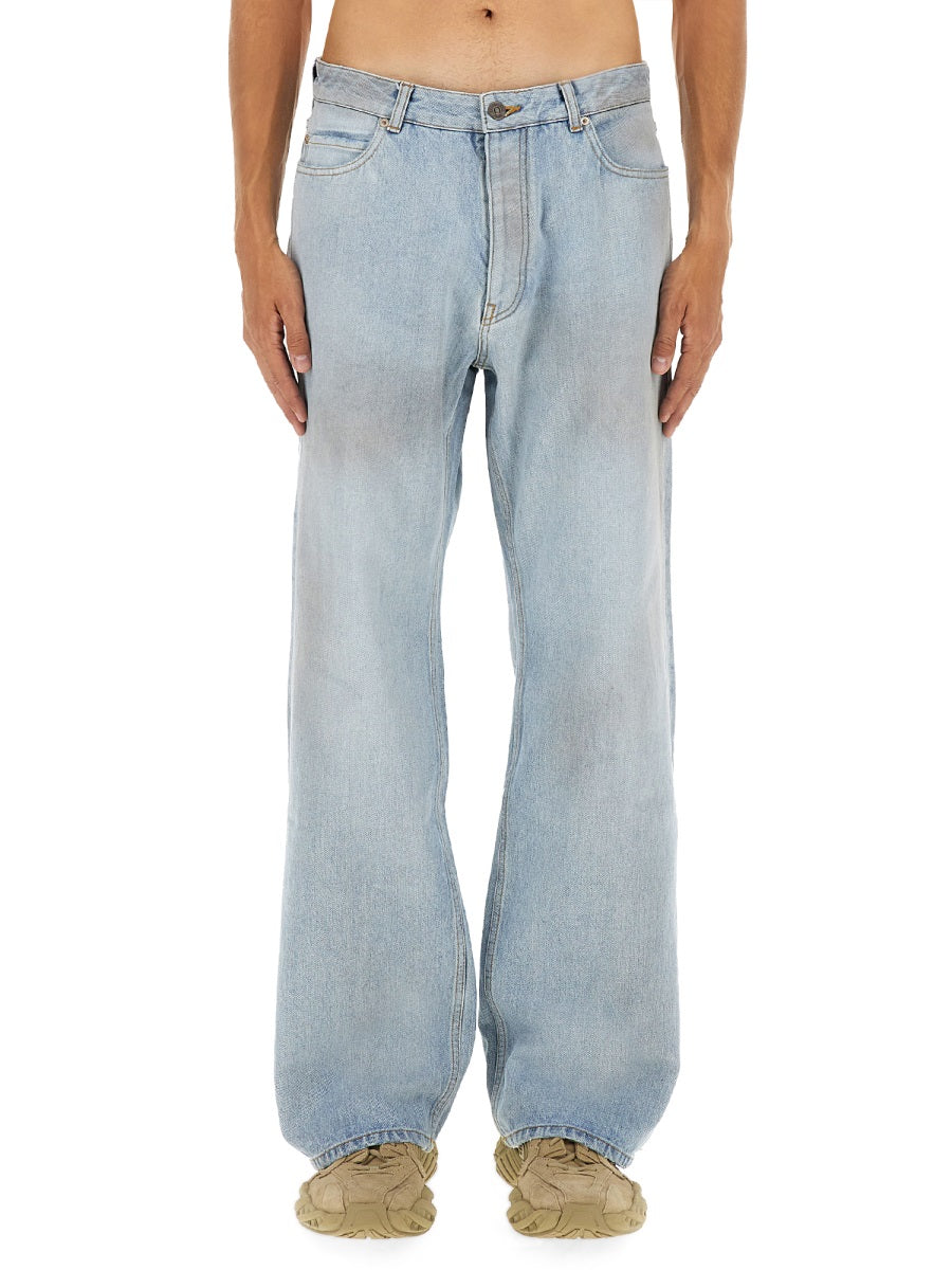 Balenciaga Men Deconstructed Jeans BALENCIAGA