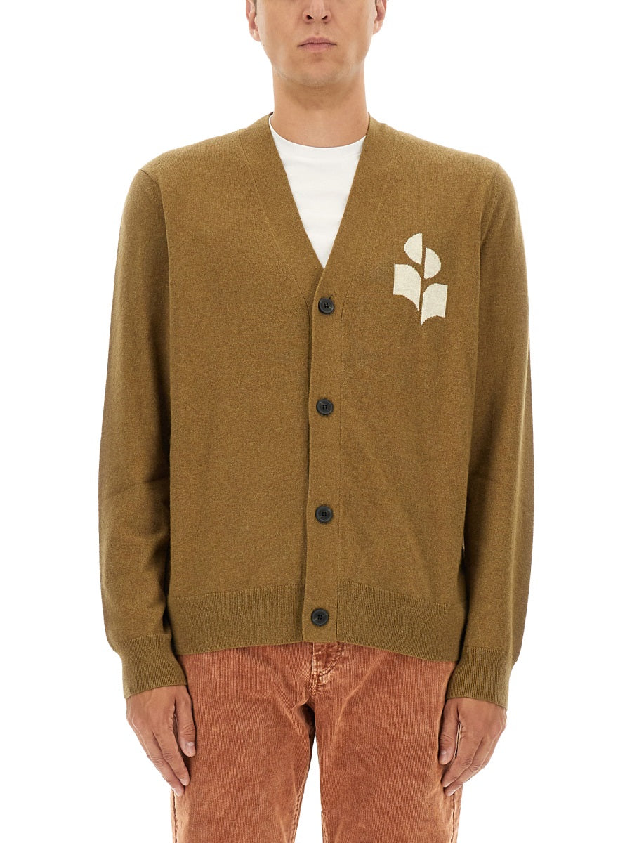 Marant Men Cardigan With Logo ISABEL MARANT