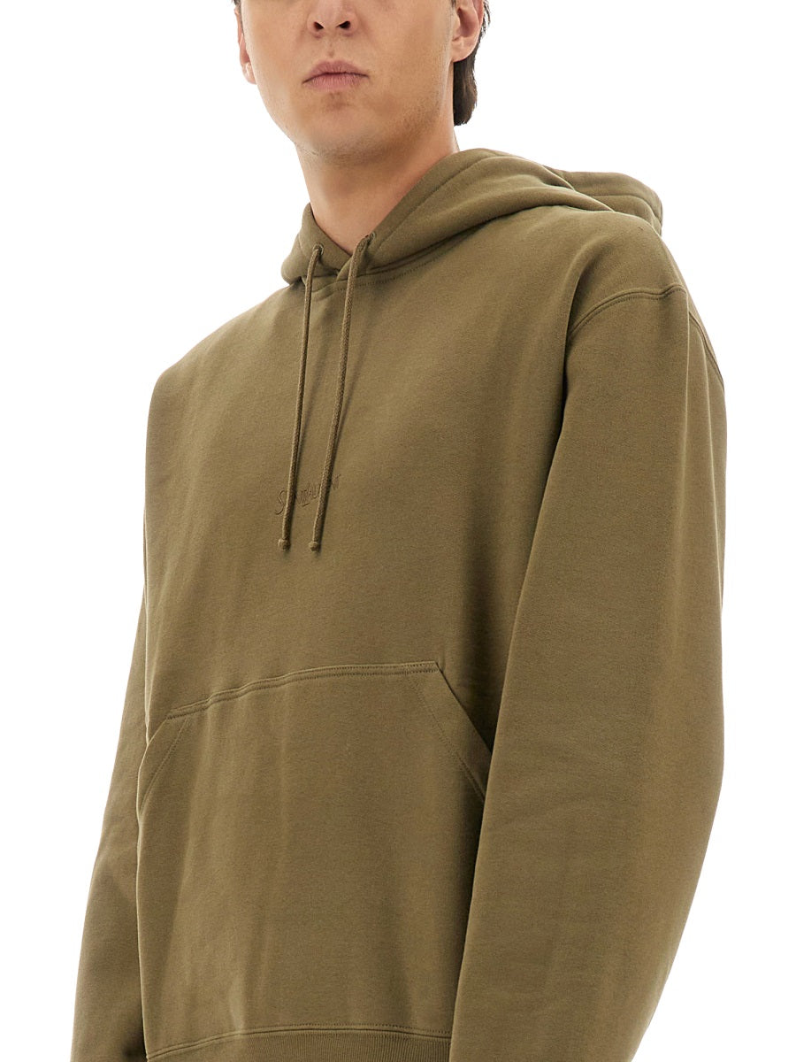 Saint Laurent Men Hooded Sweatshirt With Logo SAINT LAURENT