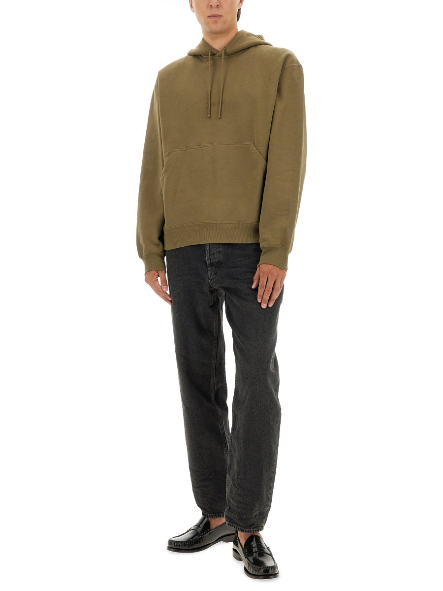 Saint Laurent Men Hooded Sweatshirt With Logo SAINT LAURENT