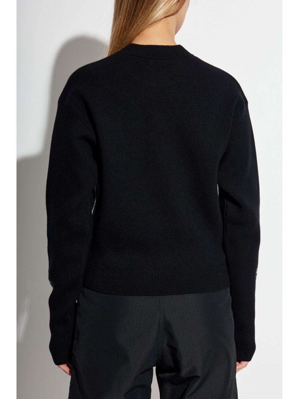 Balenciaga Women Wool Knitted Ski Crewneck BALENCIAGA