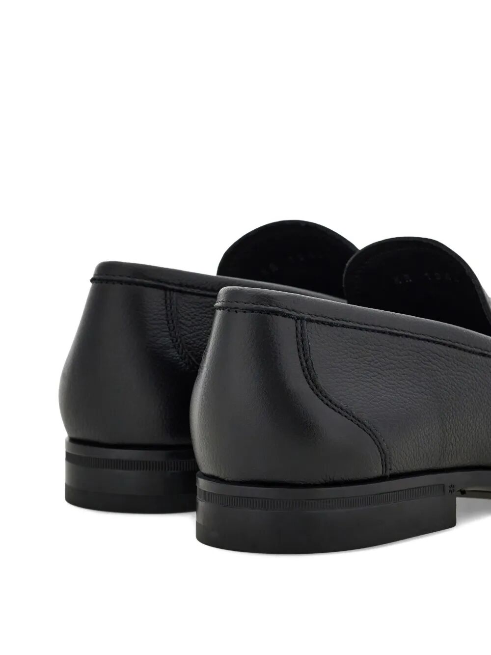Ferragamo Men Grandioso2 Leather Loafers With Gancini Buckle FERRAGAMO