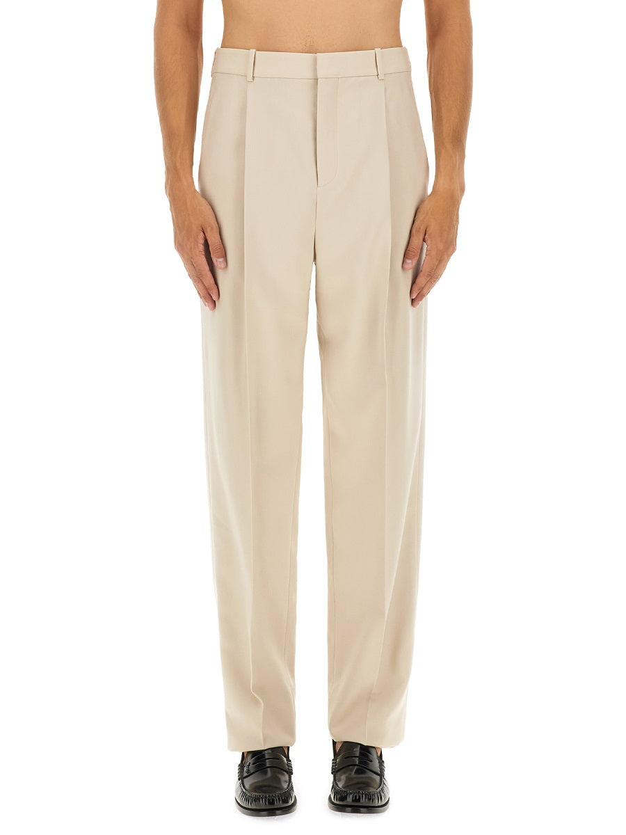 Saint Laurent Men Light Wool Pants SAINT LAURENT
