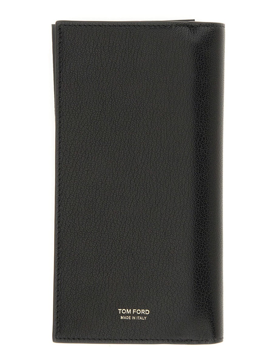 Tom Ford Women Vertical Leather Wallet TOM FORD