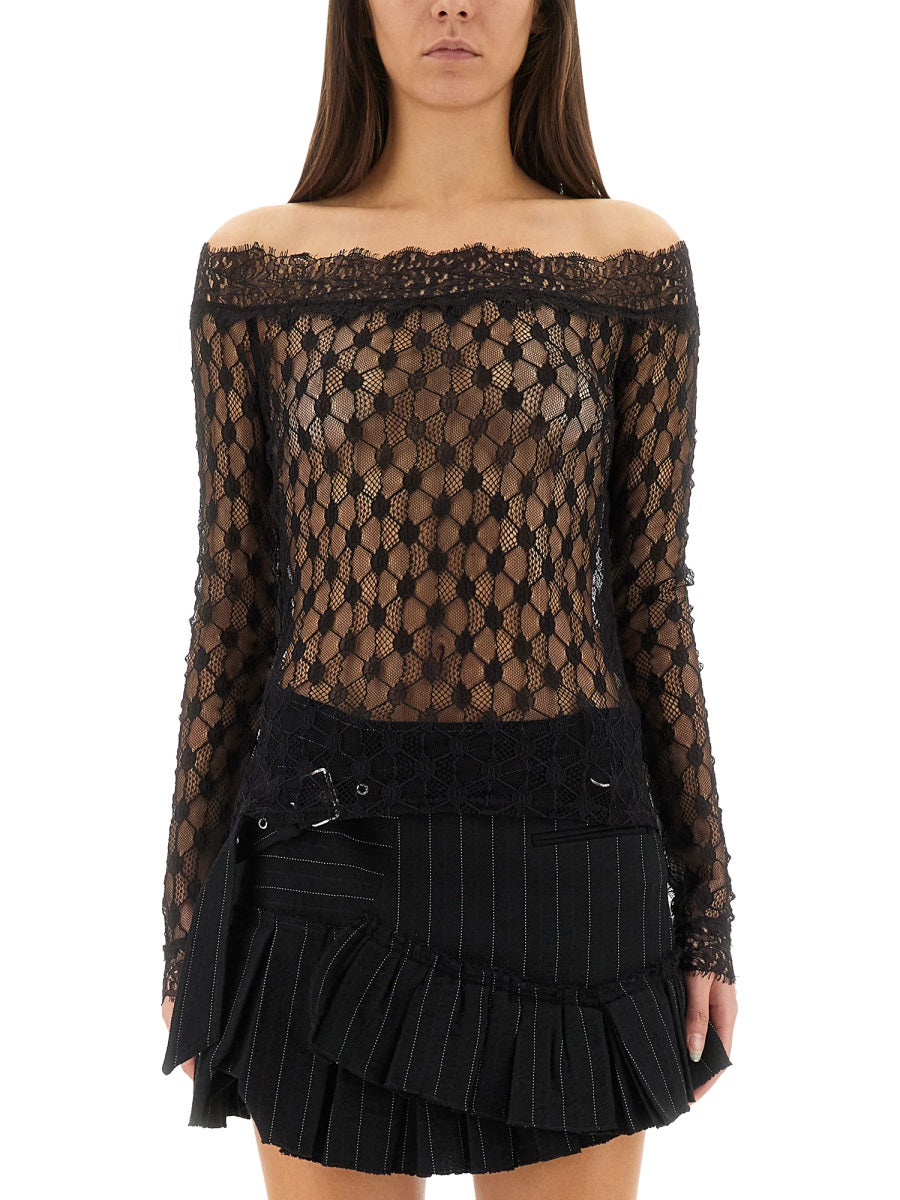 Isabel Marant Women Lace "Marlene" Top ISABEL MARANT