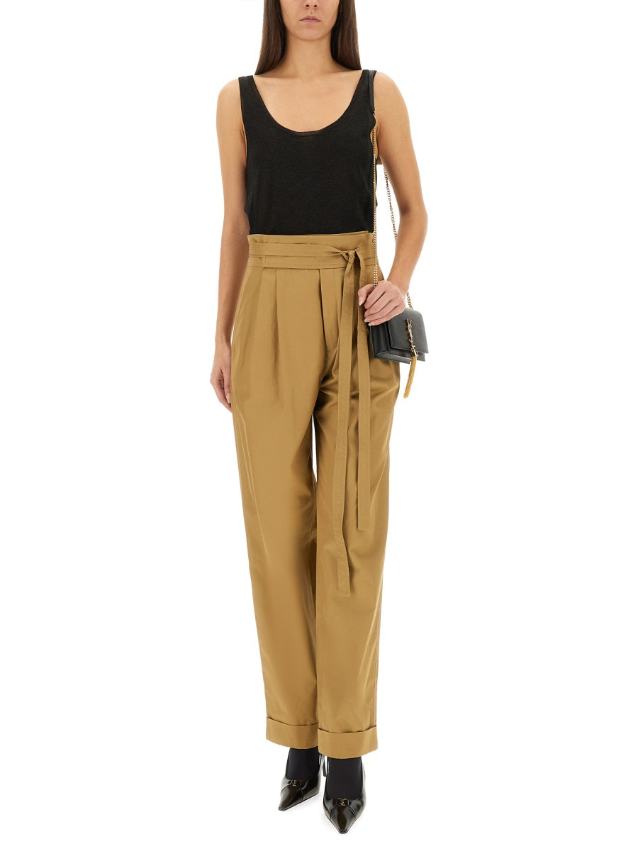 Saint Laurent Women Lurex Knit Tank Top SAINT LAURENT