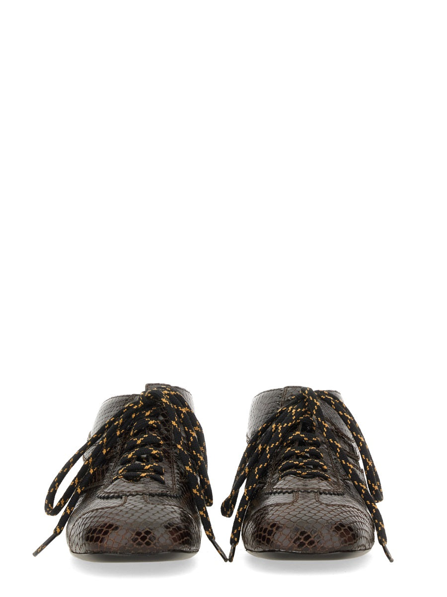 Dries Van Noten Women Leather Slip-On Mules DRIES VAN NOTEN