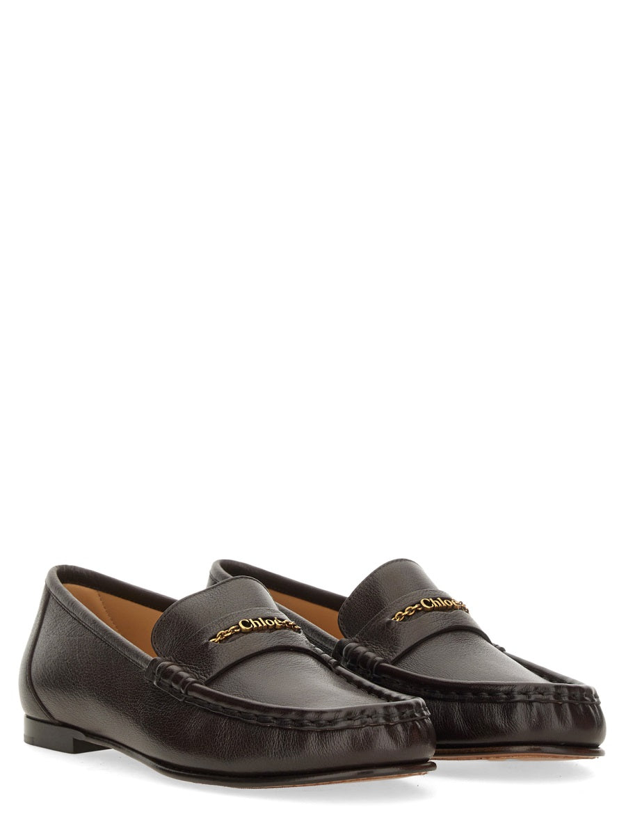 Chloé Women Leather Loafer