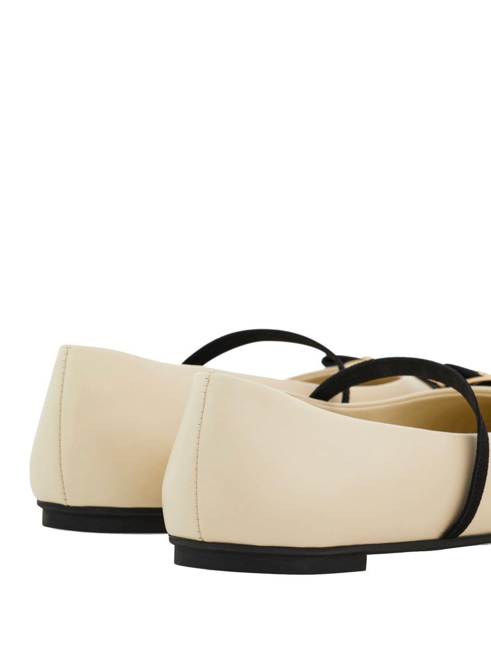 Ferragamo Women Bicolor New Vara Plate Ballerinas FERRAGAMO