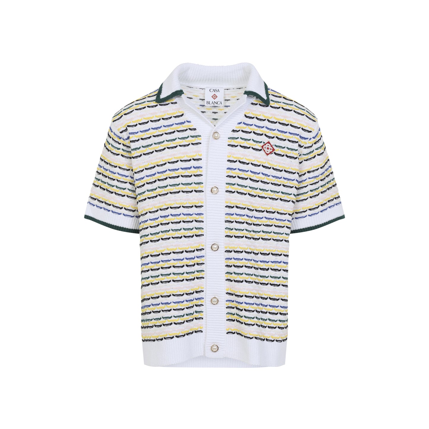 Casablanca Tuck Stitch Shirt Men CASABLANCA