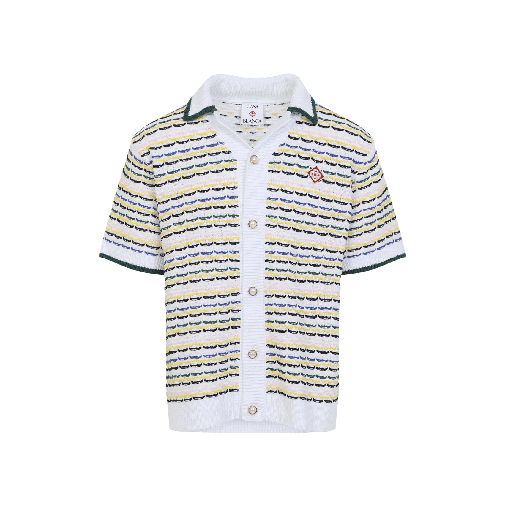 Casablanca Tuck Stitch Shirt Men CASABLANCA