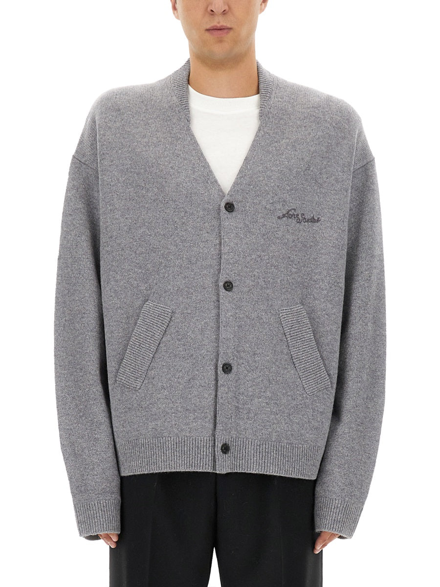 Acne Studios Men V-Neck Cardigan ACNE STUDIOS