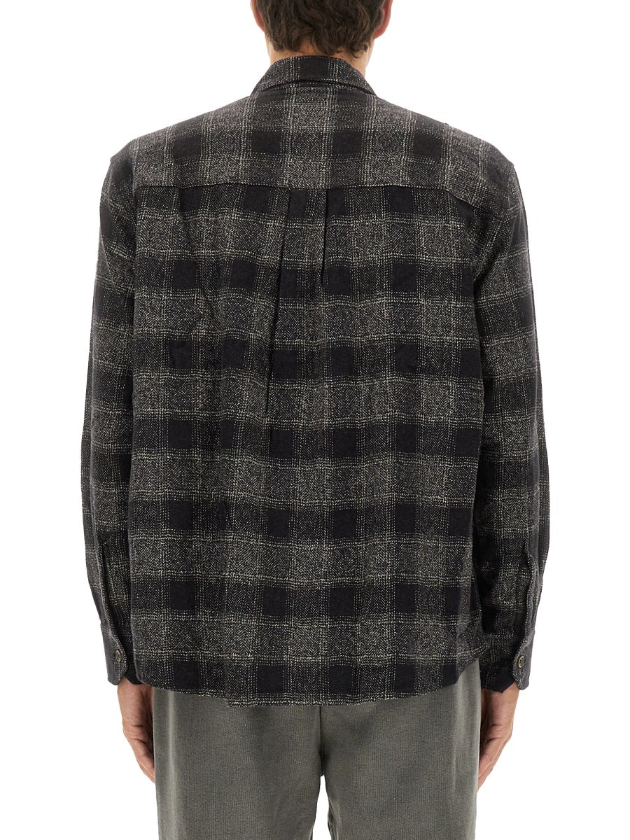 Our Legacy Men Plaid Shirt OUR LEGACY