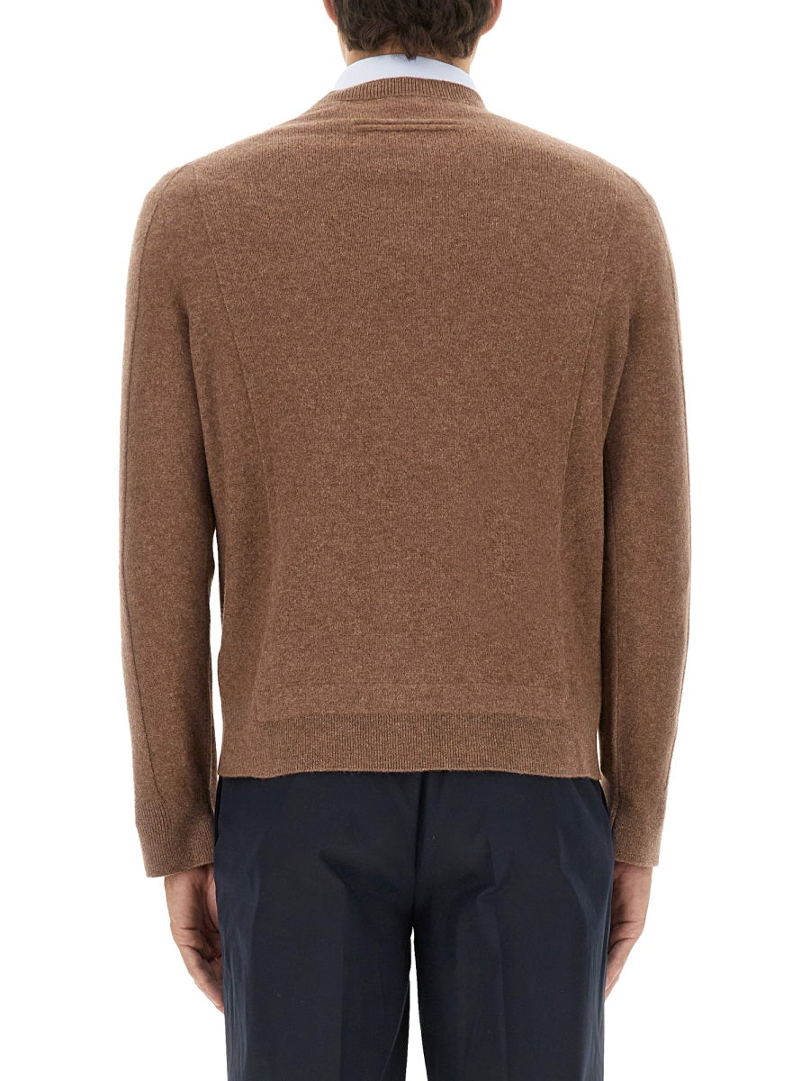 Zegna Men Wool And Cashmere Sweater ZEGNA
