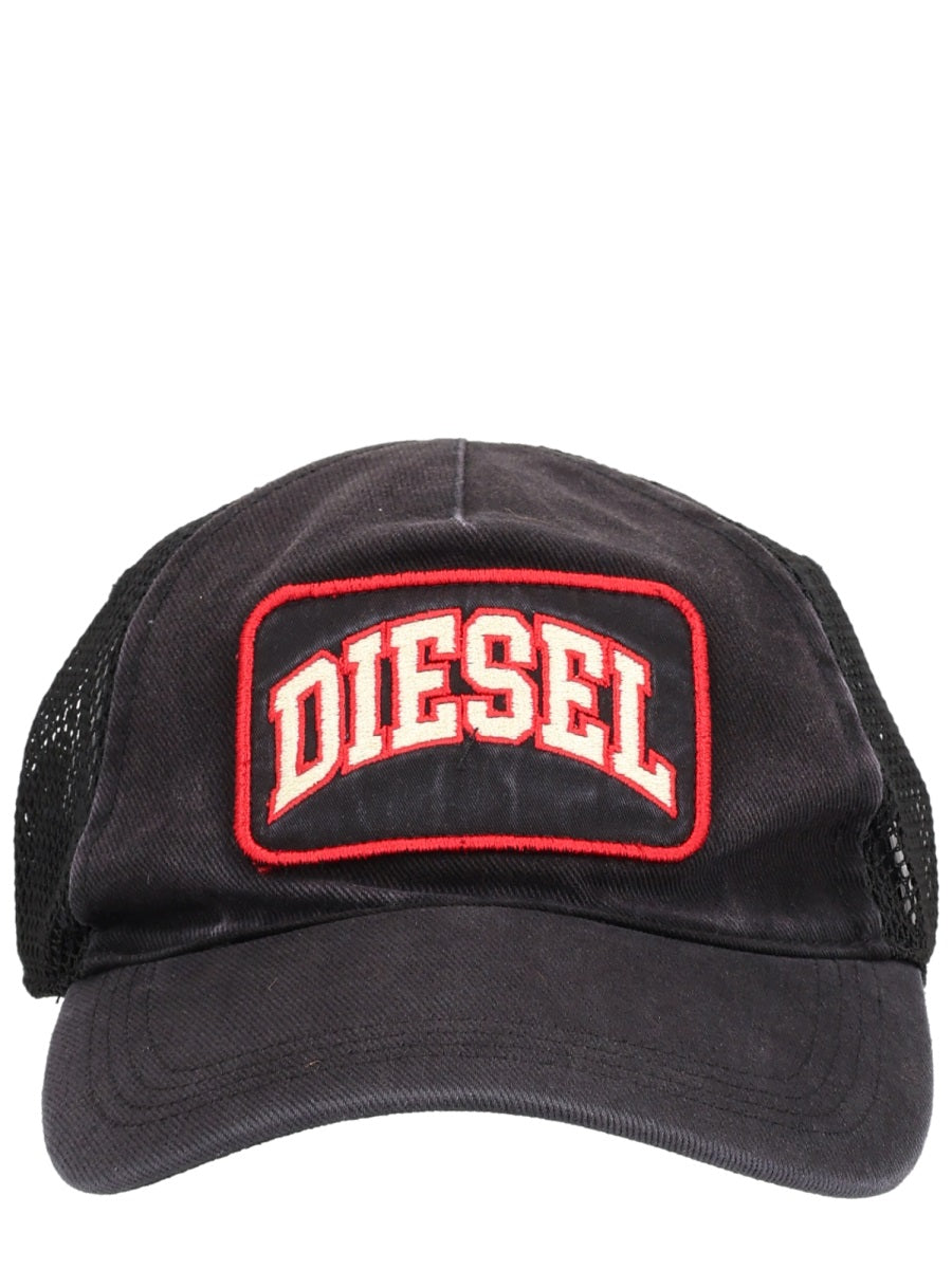 Diesel Men Baseball Hat With Logo DIESEL