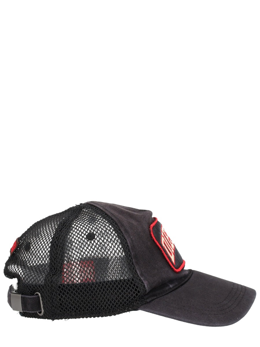 Diesel Men Baseball Hat With Logo DIESEL