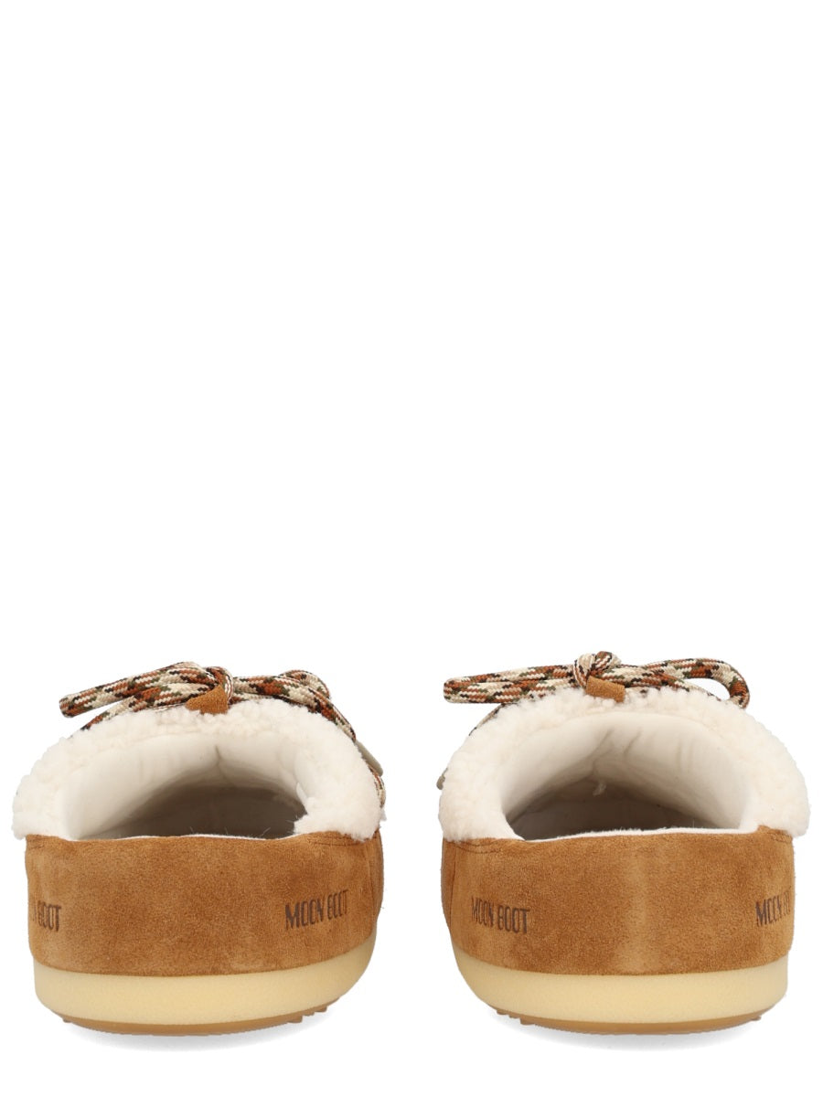 Moon Boot Unisex Shearling "Evx" Mules MOON BOOT