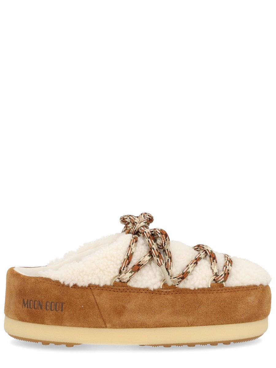 Moon Boot Unisex Shearling "Evx" Mules MOON BOOT