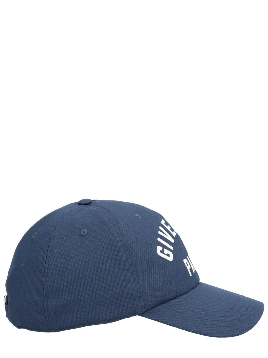 Givenchy Men Baseball Cap With Embroidered Logo GIVENCHY