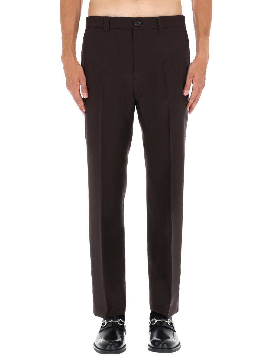 Gucci Men Wool Gabardine Pants GUCCI