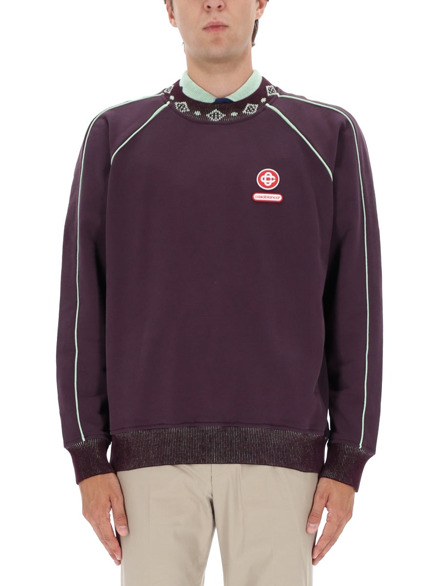 Casablanca Men Sweatshirt With Logo CASABLANCA