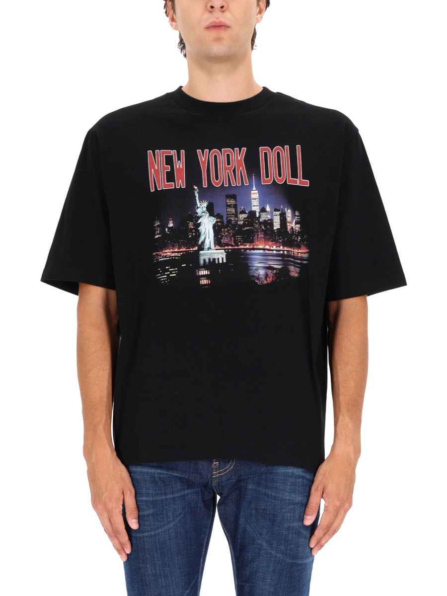 Dsquared Men Dsquared2 X Vaquera Print T-Shirt DSQUARED2