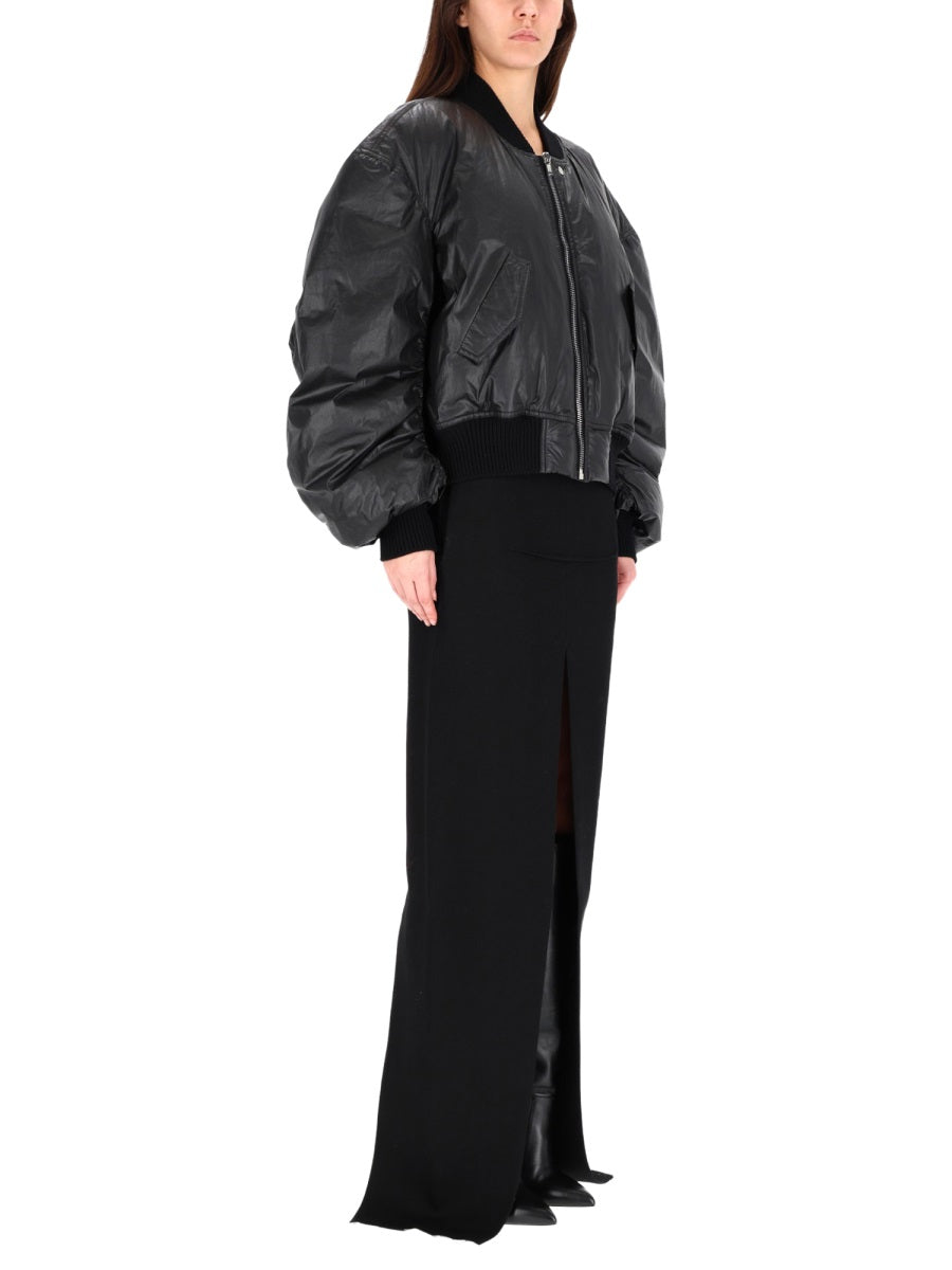 Rick Owens Women Bomber Jacket "Runway Cal" RICK OWENS