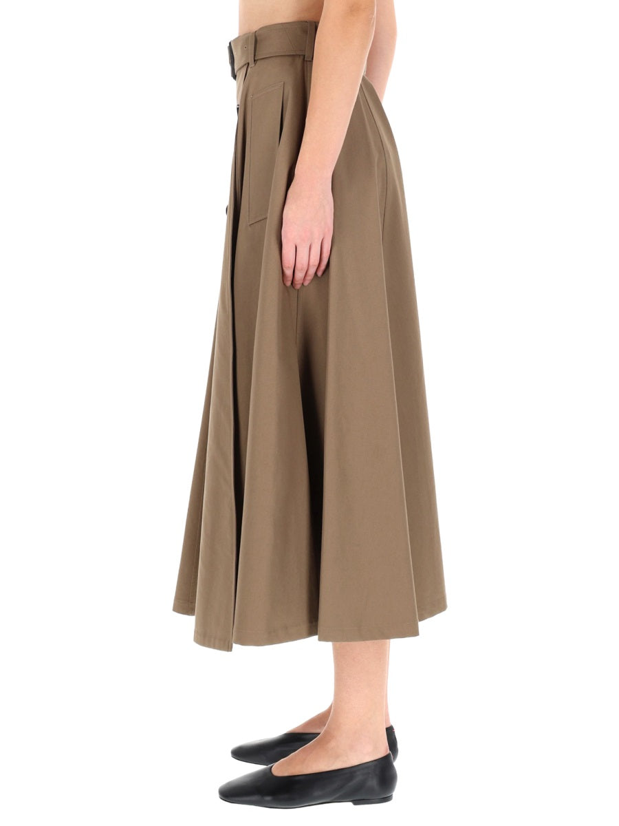 Burberry Women "Brenda" Midi Skirt BURBERRY