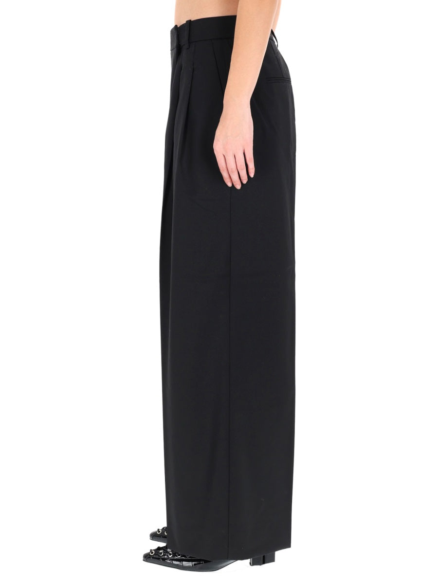 Ganni Women "Cross-Over" Pants GANNI