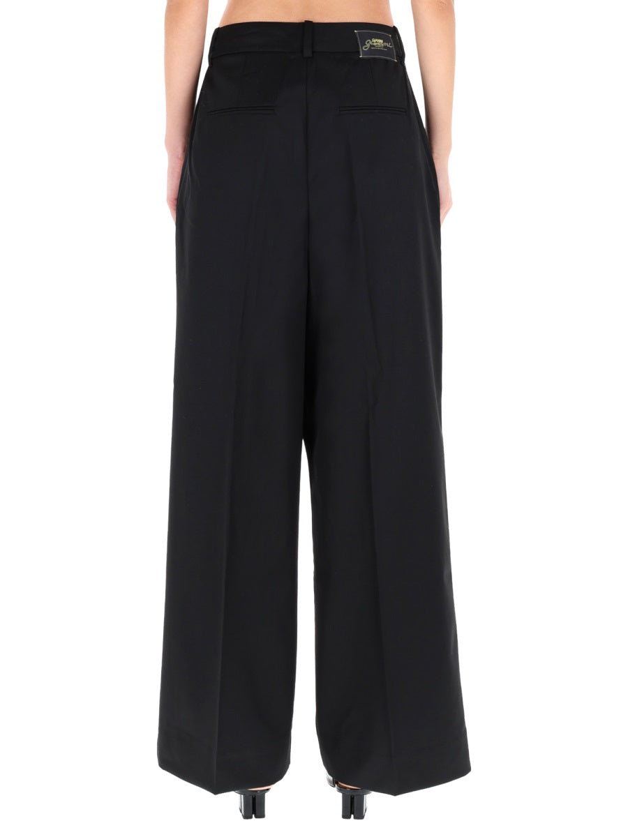 Ganni Women "Cross-Over" Pants GANNI