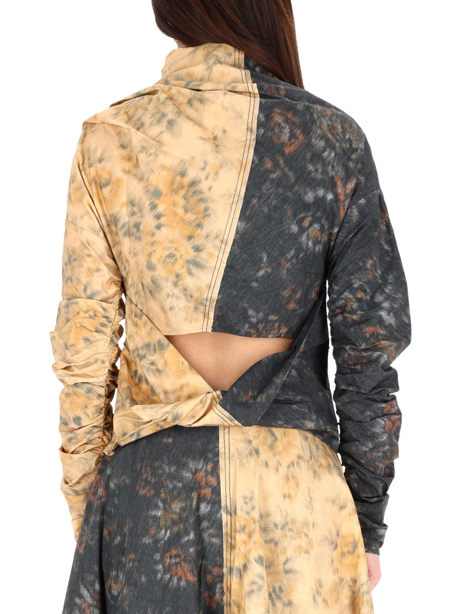Ganni Women Tops With Ruches