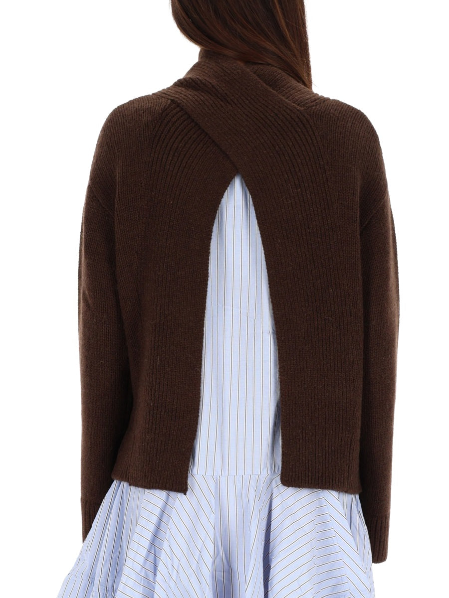 Ganni Women Wool Blend Sweater GANNI