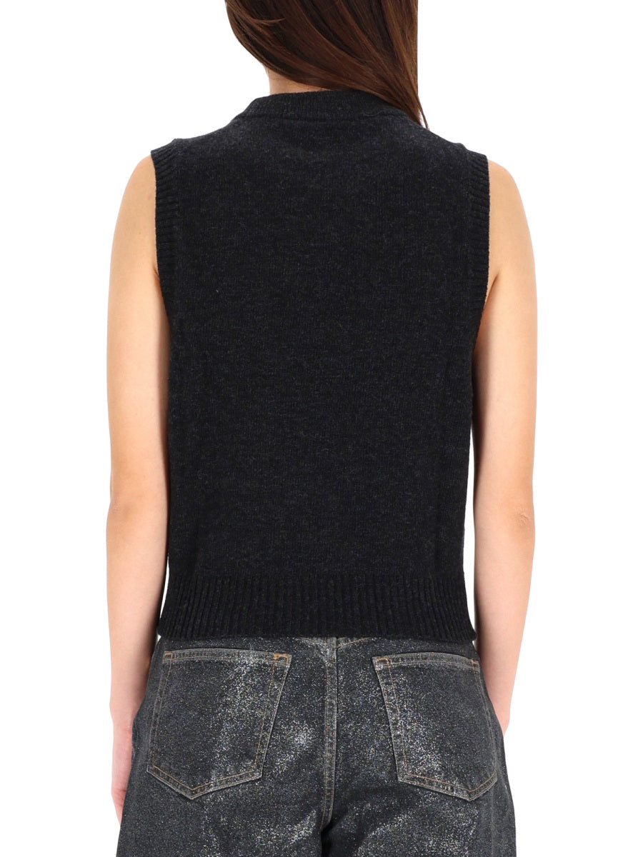Ganni Women "Rose" Vest GANNI