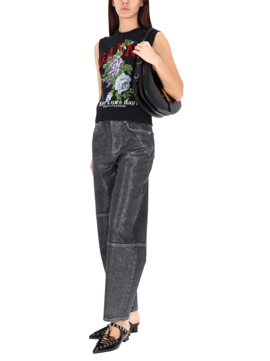 Ganni Women "Rose" Vest GANNI