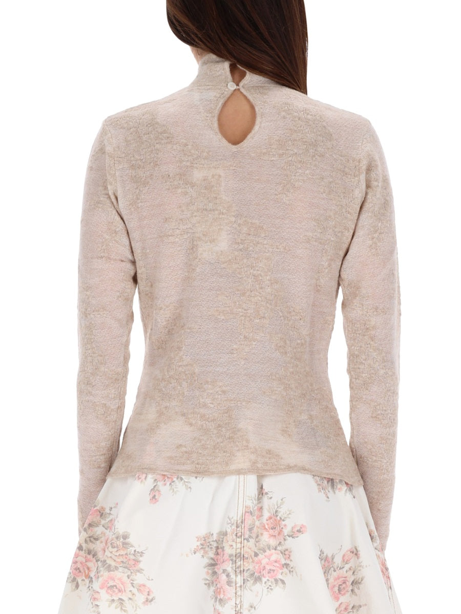 Ganni Women Alpaca Blend Sweater GANNI