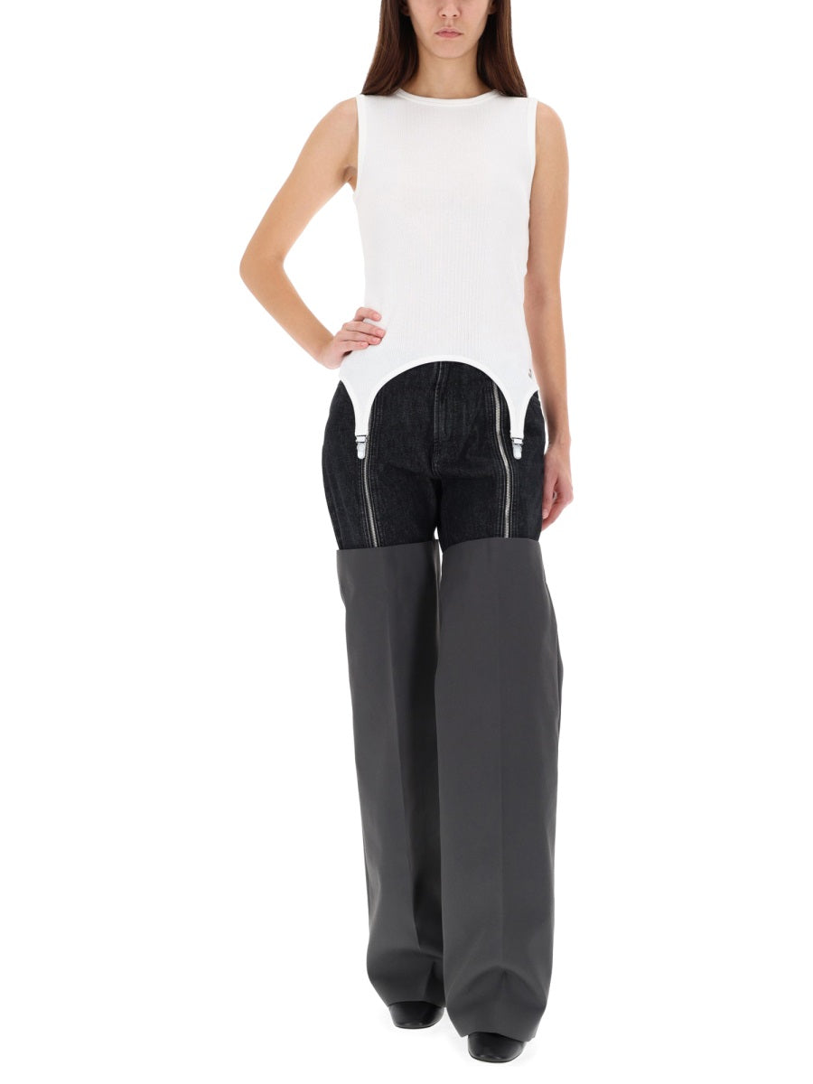 Jean Paul Gaultier Women Spats With Logo JEAN PAUL GAULTIER