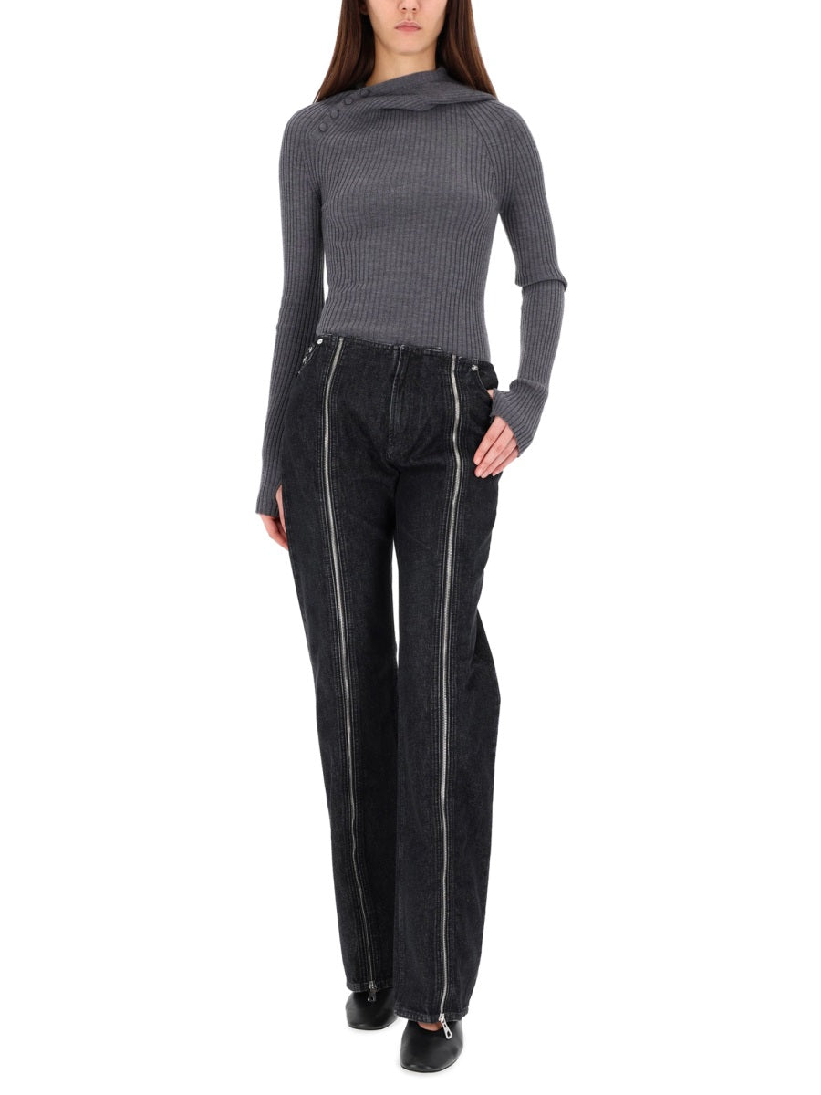 Jean Paul Gaultier Women Double Zipper Pants JEAN PAUL GAULTIER