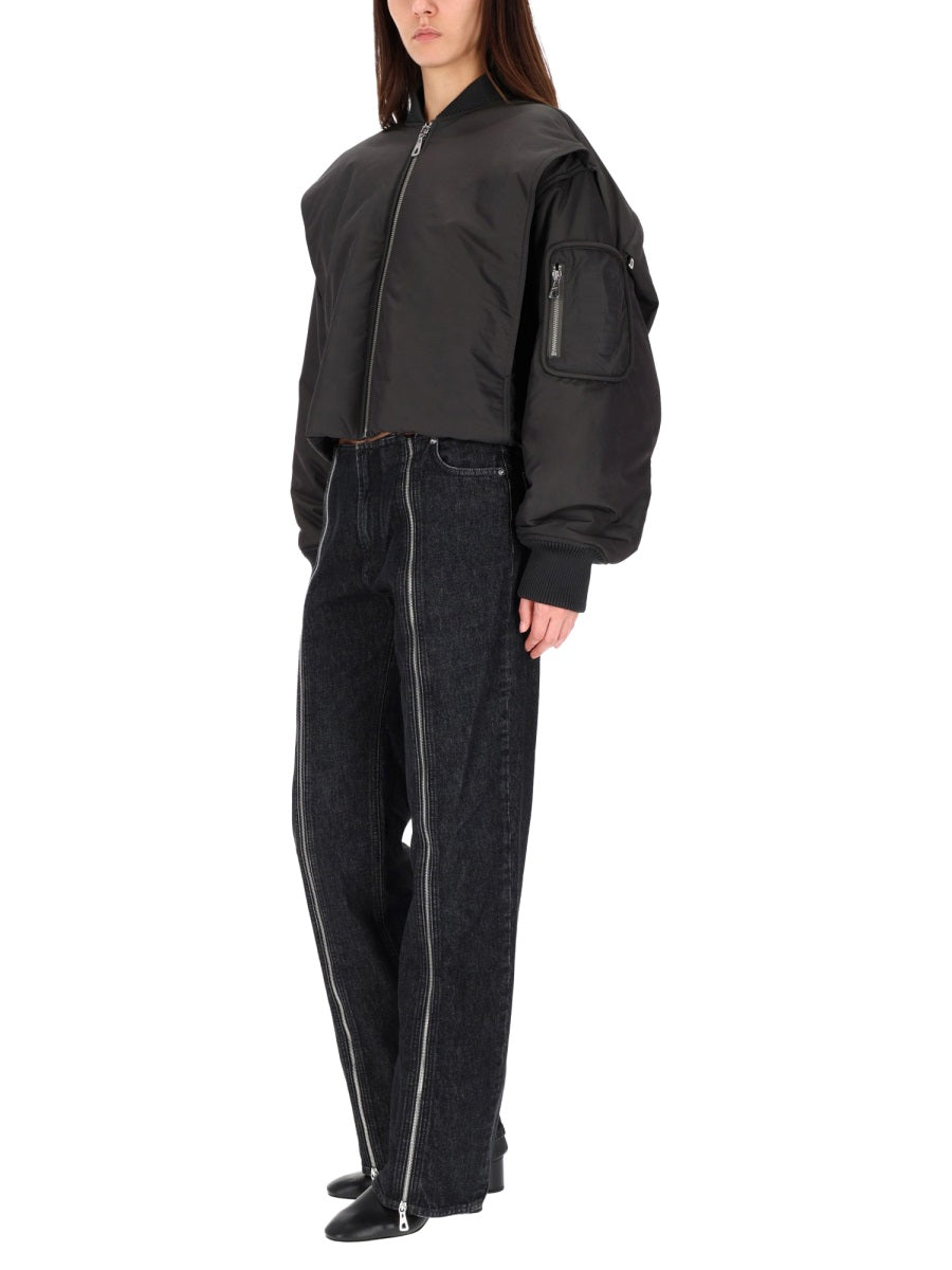 Jean Paul Gaultier Women The Hooded Bomber Jacket JEAN PAUL GAULTIER