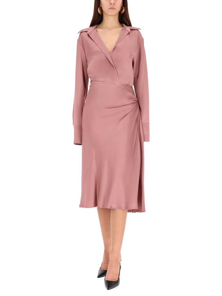 Dries Van Noten Women Draped Midi Skirt DRIES VAN NOTEN